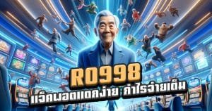 RO998-แจ็คพอตแตกง่าย-กำไรจ่ายเต็มไม่มีหัก